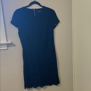 Laundry By Shelli Segal Black Lace Mini Dress